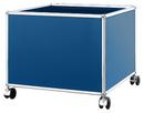 USM Haller Mobile Pedestal for Kids, Gentian blue RAL 5010, H 43 x W 53 x D 53 cm