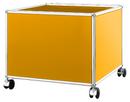 USM Haller Mobile Pedestal for Kids, Golden yellow RAL 1004, H 43 x W 53 x D 53 cm