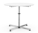 USM Kitos Circular Table, Ø 90 cm, MDF (USM colours), Pure white RAL 9010