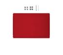 USM Haller Metal Divider Shelf for USM Haller Shelves, USM ruby red, 50 cm x 35 cm