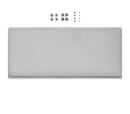 USM Haller Metal Divider Shelf for USM Haller Shelves, USM matte silver, 75 cm x 35 cm