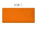 USM Haller Metal Divider Shelf for USM Haller Shelves, Pure orange RAL 2004, 75 cm x 35 cm