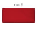 USM Haller Metal Divider Shelf for USM Haller Shelves, USM ruby red, 75 cm x 35 cm