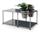 USM Haller Plant World Side Table, Anthracite RAL 7016, Basalt