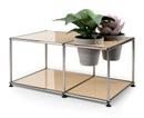 USM Haller Plant World Side Table, USM beige, Basalt