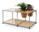 USM Haller Plant World Side Table, USM beige, Terracotta