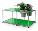 USM Haller Plant World Side Table, USM green, Basalt