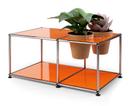 USM Haller Plant World Side Table, Pure orange RAL 2004, Terracotta