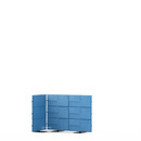USM Privacy Panels Acoustic Corner, 1,50 m (2 elements), 1,09 m (3 elements), 0,75 m (1 element), Blue
