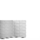 USM Privacy Panels Acoustic Corner, 1,50 m (2 elements), 1,79 m (5 elements), 2,25 m (3 elements), Light grey