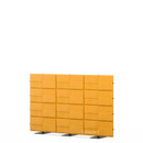 USM Privacy Panels Acoustic Wall, 2,25 m (3 elements), 1,44 m (4 elements), Yellow