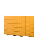 USM Privacy Panels Acoustic Wall, 3,00 m (4 elements), 1,79 m (5 elements), Yellow