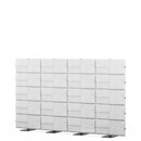 USM Privacy Panels Acoustic Wall, 3,00 m (4 elements), 1,79 m (5 elements), Light grey