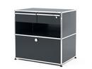 USM Haller Office Sideboard M with Drawers, Anthracite RAL 7016
