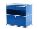 USM Haller Office Sideboard M with Drawers, Gentian blue RAL 5010