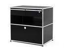 USM Haller Office Sideboard M with Drawers, Graphite black RAL 9011