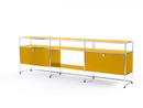 USM Haller TV-Board XL, Golden yellow RAL 1004