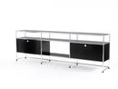 USM Haller TV-Board XL, Graphite black RAL 9011