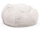 Vetsak Beanbag, L (H 90 x Ø 140 cm), Velvet - Creme