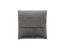 Vetsak Cushion, Big Pillow, Velvet - Dark grey