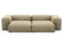 Two Seat Sofa L, Cord velours - Khaki