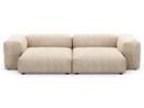 Two Seat Sofa L, Cord velours - Sand