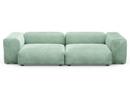 Two Seat Sofa M, Velvet - Mint