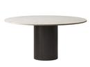 Cabin Table, Ø 150 cm, Dark oak / jura marble