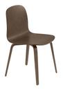Visu Chair, Dark brown stained oak