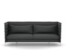 Alcove Sofa, Three-seater (H94 x W237 x D84 cm), Laser, Dark grey