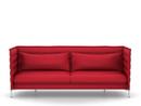 Alcove Sofa, Three-seater (H94 x W237 x D84 cm), Laser, Red