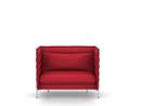 Alcove Sofa, Love Seat (H94 x W126,5 x D84 cm), Laser, Red
