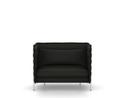 Alcove Sofa, Love Seat (H94 x W126,5 x D84 cm), Laser, Black