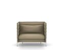 Alcove Sofa, Love Seat (H94 x W126,5 x D84 cm), Laser, Warm grey