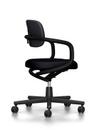 Allstar Office Swivel Chair, Deep black, Silk Mesh, Silk Mesh nero