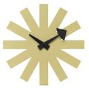 Asterisk Clock, Brass