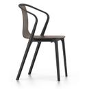 Belleville Armchair Wood, Dark oak