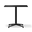 Bistro Table Indoor, Rectangular (640x796 mm), Dark oak veneer