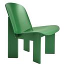 Chisel Lounge Chair, Beech green lacquered