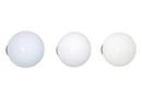 Coat Dots Set of 3 , White