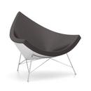 Coconut Chair, Leather, Chocolate