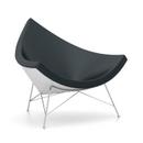 Coconut Chair, Leather, Nero