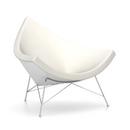 Coconut Chair, Leather, Snow