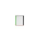 Colour Frame Mirror, Small (48 cm x 38,5 cm), Green / Pink