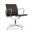 Aluminium Group EA 107 / EA 108, EA 107 - non-swivelling, Polished, Leather Premium F, Marron