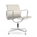 Aluminium Group EA 107 / EA 108, EA 107 - non-swivelling, Polished, Leather Premium F, Snow