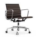 Aluminium Group EA 117, Chrome-plated, Leather Premium F, Marron