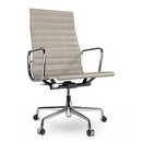 Aluminium Group EA 119, Chrome-plated, Leather (Standard), Sand