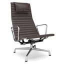 Aluminium Group EA 124, Polished, Leather Premium F, Chocolate