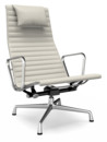 Aluminium Group EA 124, Polished, Leather (Standard), Snow